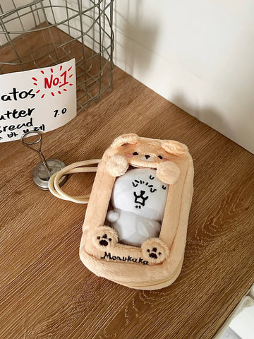 ［推し活グッズ］10cm ぬいぐるみ 痛ポーチ【X4070M】