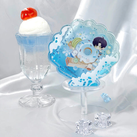 ［推し活グッズ］缶バッジアクリルフレーム 58~75mm【O1R3Z6】