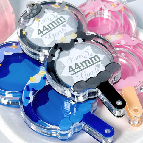［推し活グッズ］缶バッジアクリルフレーム 44mm【V9M2H2】