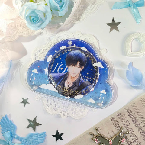 ［推し活グッズ］缶バッジ アクリルフレーム 58～75mm【LYW2JT】