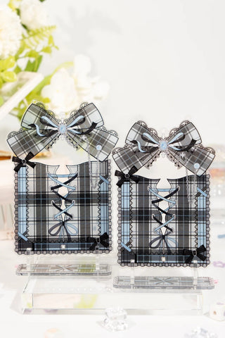 ［推し活グッズ］アクリルフレーム ブラック【6OZL48】