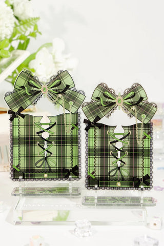 ［推し活グッズ］アクリルフレーム ブラック【6OZL48】