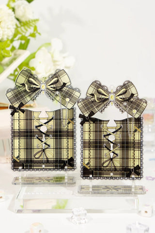 ［推し活グッズ］アクリルフレーム ブラック【6OZL48】