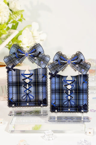 ［推し活グッズ］アクリルフレーム ブラック【6OZL48】