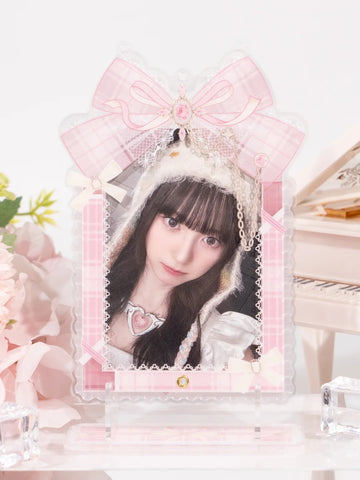 ［推し活グッズ］アクリルフレーム ホワイト【6Z2HX9】