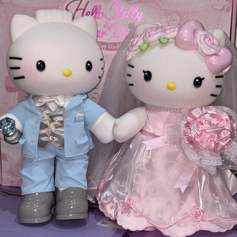 ［サンリオ］ハローキティ&ディアダニエル ドール ボックス【婚礼】