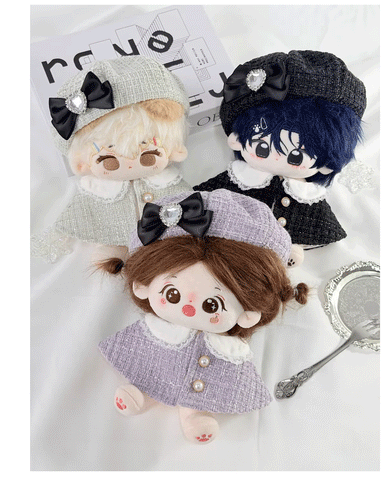 ［ぬい服］20cm 無属性 ぬいぐるみ用 お洋服【冰雪】