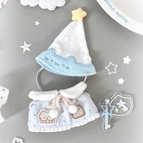 ［ぬい服］10cm 無属性 ぬいぐるみ用 お洋服【星星】