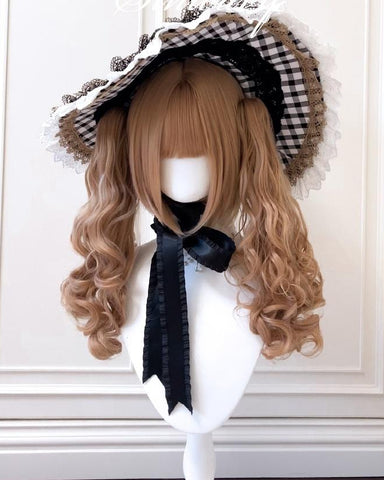 ［ウィッグ］ゴスロリ ツインテール 巻き髪【魔女】
