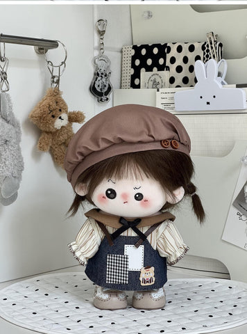 ［ぬい服］20cm 無属性 ぬいぐるみ用 お洋服【焦糖】