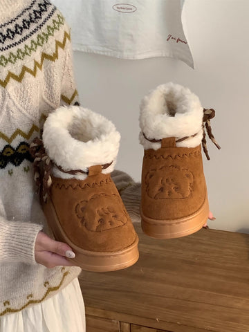 ［MIKKO］ファームートンブーツ