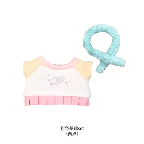 ［ぬい服］10cm 無属性 ぬいぐるみ用 お洋服【暖绒】