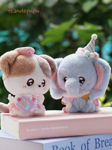 ［ぬい本体］無属性 動物 ぬいぐるみ【咖啡】