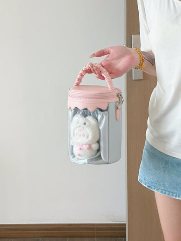 ［推し活グッズ］10/15cm ぬいぐるみ用 痛バッグ ショルダーバッグ【QGD9LR】