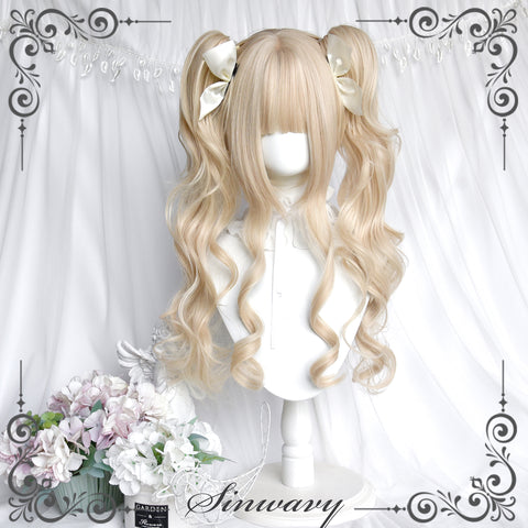 ［ウィッグ］ゴスロリ ツインテール 巻き髪【庆典师】