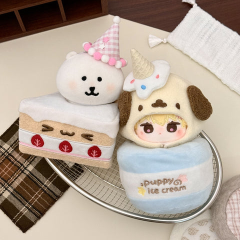 ［ぬい服］10cm 無属性 ぬいぐるみ用 お洋服【甜品】