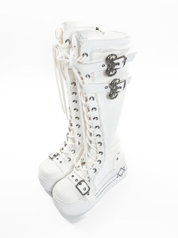 ［靴］厚底 スニーカーブーツ シューズ【S45HhV】