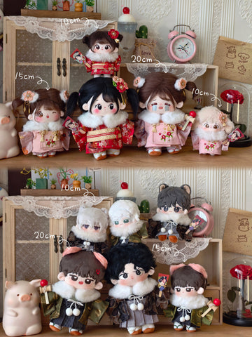 ［ぬい服］10/15/20cm 無属性 ぬいぐるみ用 お洋服【和服】