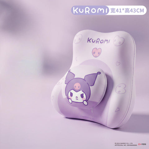 [サンリオ］正規品 カー用品 枕 車グッズ 低反発 クッションセット【JC9XA5】