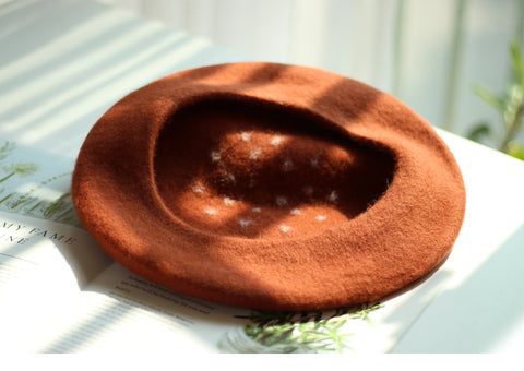 ［ファッション］シカ ベレー帽【H6P2GZ】