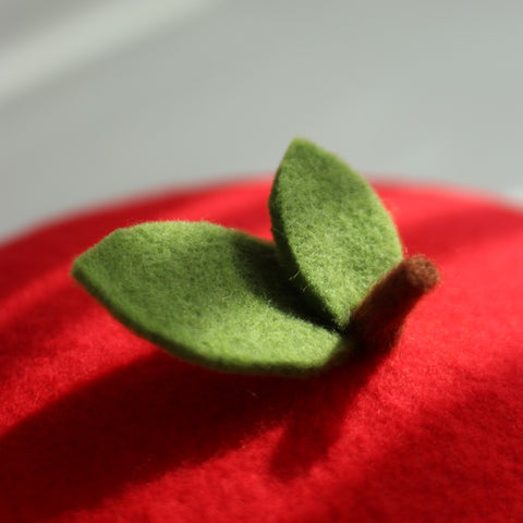 ［ファッション］りんご ベレー帽【9LLVEA】