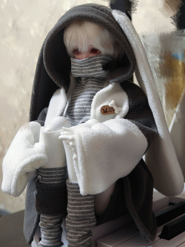 ［BJD服］1/4 1/5 1/6 ドール用 衣装セット【北极兔】