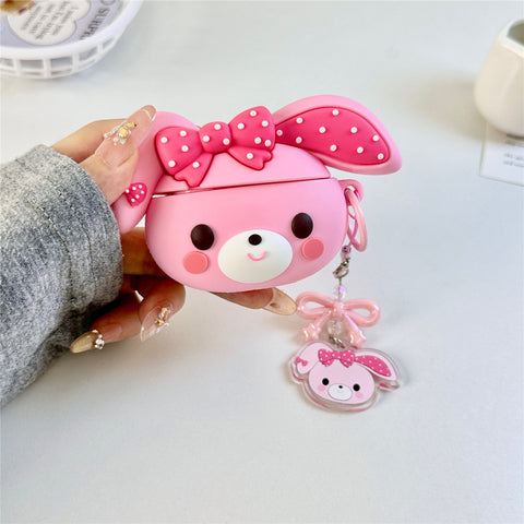 ［サンリオ ］ボンボンリボ イヤホンケース Airpods Pro 1/2/3/4【FBDHQV】