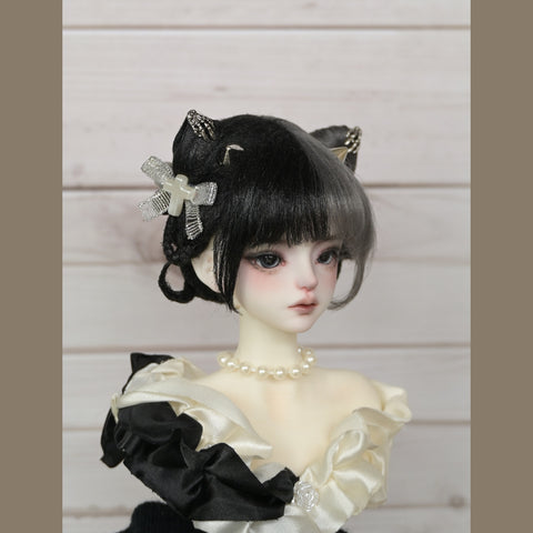 ［BJD小物］1/3 1/4 1/6 1/8 1/12 ドール用ウィッグ【GKET8V】