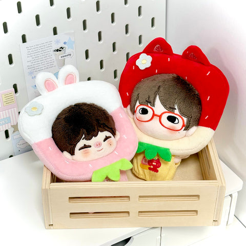 ［ぬい服］10cm 無属性 ぬいぐるみ用 お洋服【草莓】