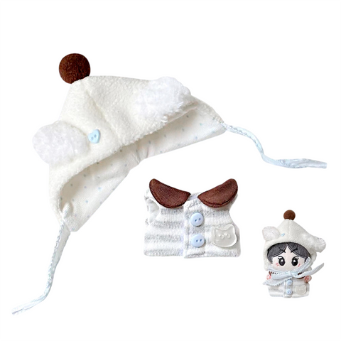 ［ぬい服］10cm 無属性 ぬいぐるみ用 お洋服【奶熊】