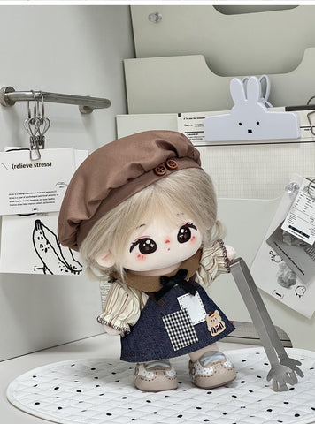 ［ぬい服］20cm 無属性 ぬいぐるみ用 お洋服【焦糖】