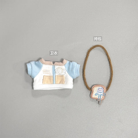 ［ぬい服］10cm 無属性 ぬいぐるみ用服【吐司】