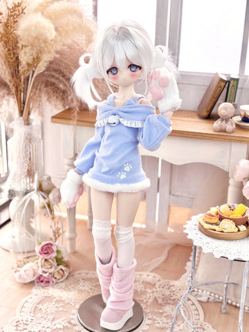 ［BJD服］1/6 1/4 ドール用 ワンピース【猫步】