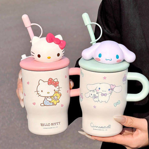 ［サンリオ］正規品 ボトル タンブラー 保温保冷 500ml 全4種【8UXDQF】