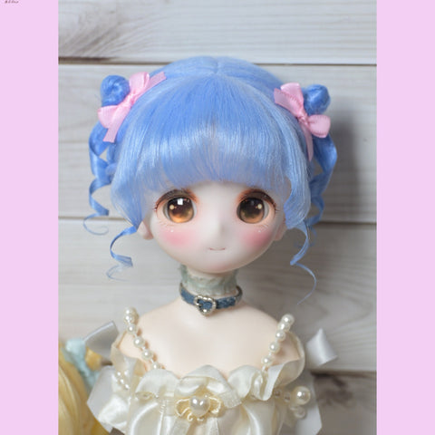 ［BJD小物］1/3 1/4 1/6 1/8 1/12 ドール用ウィッグ【9GSCZ7】