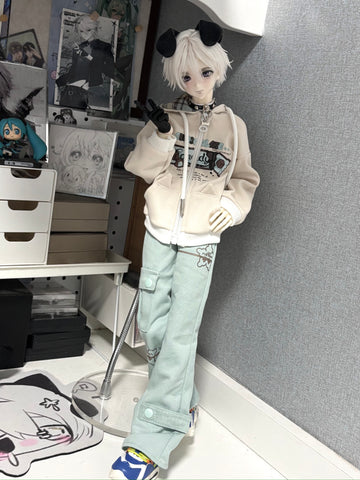 ［BJD服］1/6 1/4 ドール用 衣装セット【生椰】