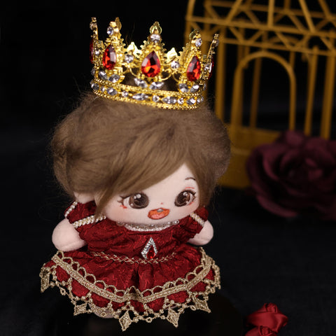 ［ぬい服］10cm 無属性 ぬいぐるみ用 お洋服【女王】