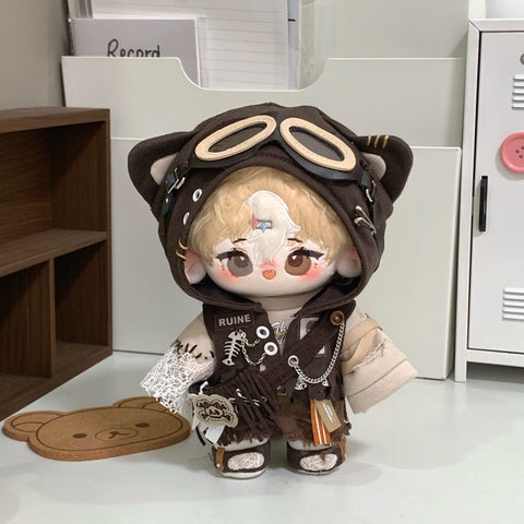 ［ぬい服］20cm 無属性 ぬいぐるみ用 お洋服【废土】