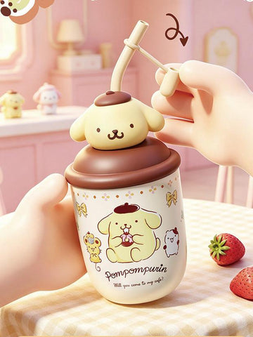 ［サンリオ］ポムポムプリン 正規品 ボトル タンブラー 保温保冷 全6種【ZZ7UBQ】