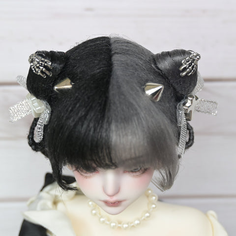 ［BJD小物］1/3 1/4 1/6 1/8 1/12 ドール用ウィッグ【GKET8V】