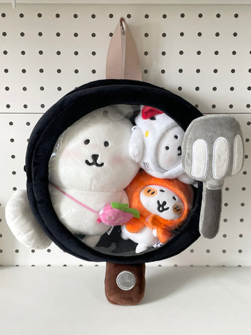 ［バッグ］10/20cm ぬいぐるみ用 フライパン 痛バッグ【3EY5BX】