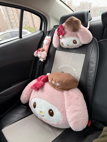 [サンリオ］マイメロディ カー用品 車 クッションセット【1Z2VPC】