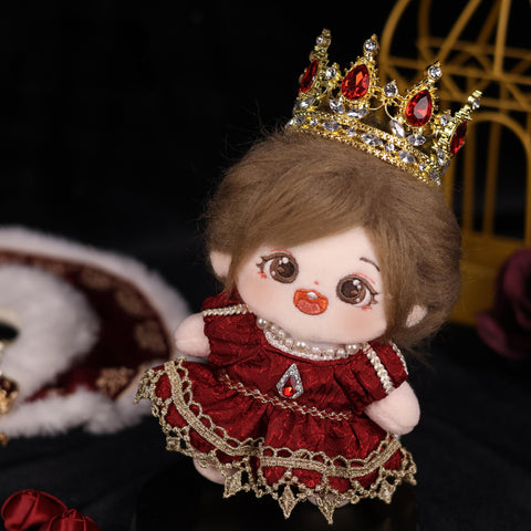 ［ぬい服］10cm 無属性 ぬいぐるみ用 お洋服【女王】