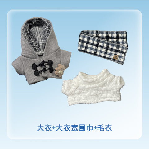 ［ぬい服］10cm 無属性 ぬいぐるみ用 お洋服【冬日】