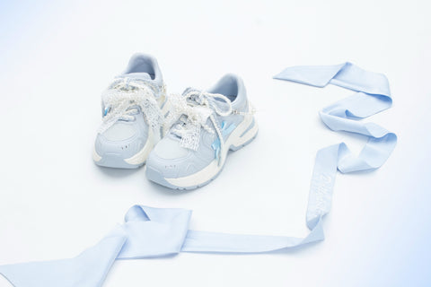 【受注予約】［靴］ロリータ パール リボン スニーカー【7CAIO1】