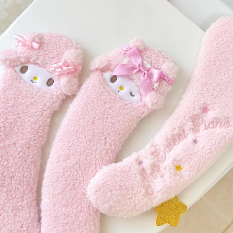 [サンリオ］ピアノ トイレ 便座カバー