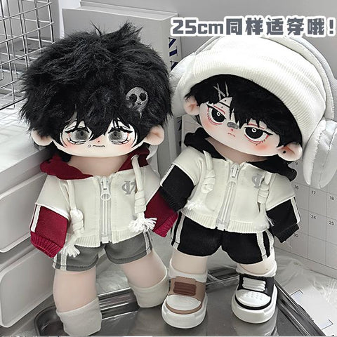 ［ぬい服］20/25cm 無属性 ぬいぐるみ用 お洋服【心电】