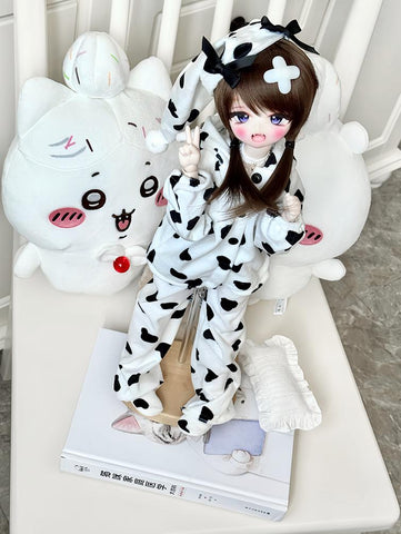 ［BJD服］1/4 1/6ドール用 衣装セット【小奶牛】