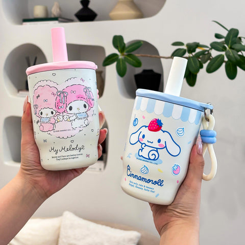 ［サンリオ］正規品 ボトル 保温保冷 450ml 全4種【DI8ODS】
