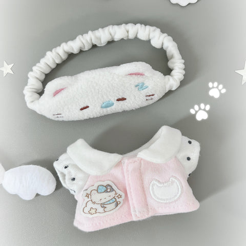 ［ぬい服］10cm 無属性 ぬいぐるみ用 お洋服【星星】